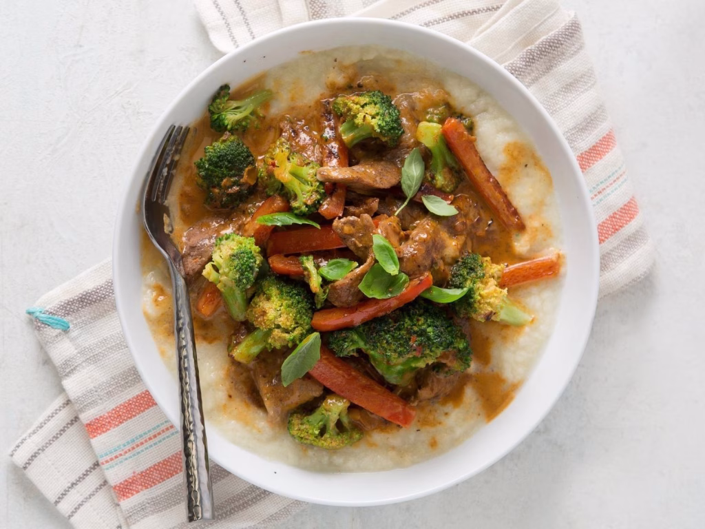  Round Steak Curry with Coconut Milk
