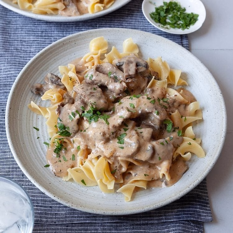 Beef Stroganoff