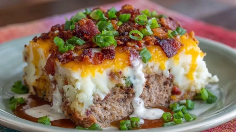 Beef and Potato Meatloaf