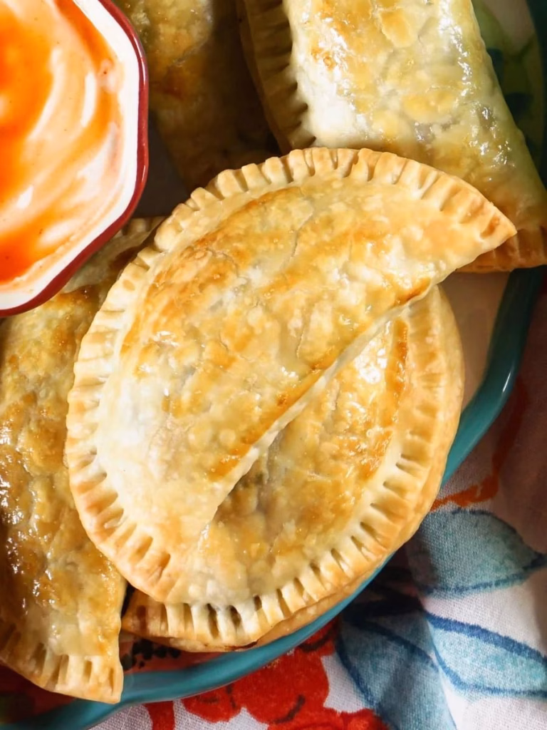 Golden Beef and Potato Empanadas