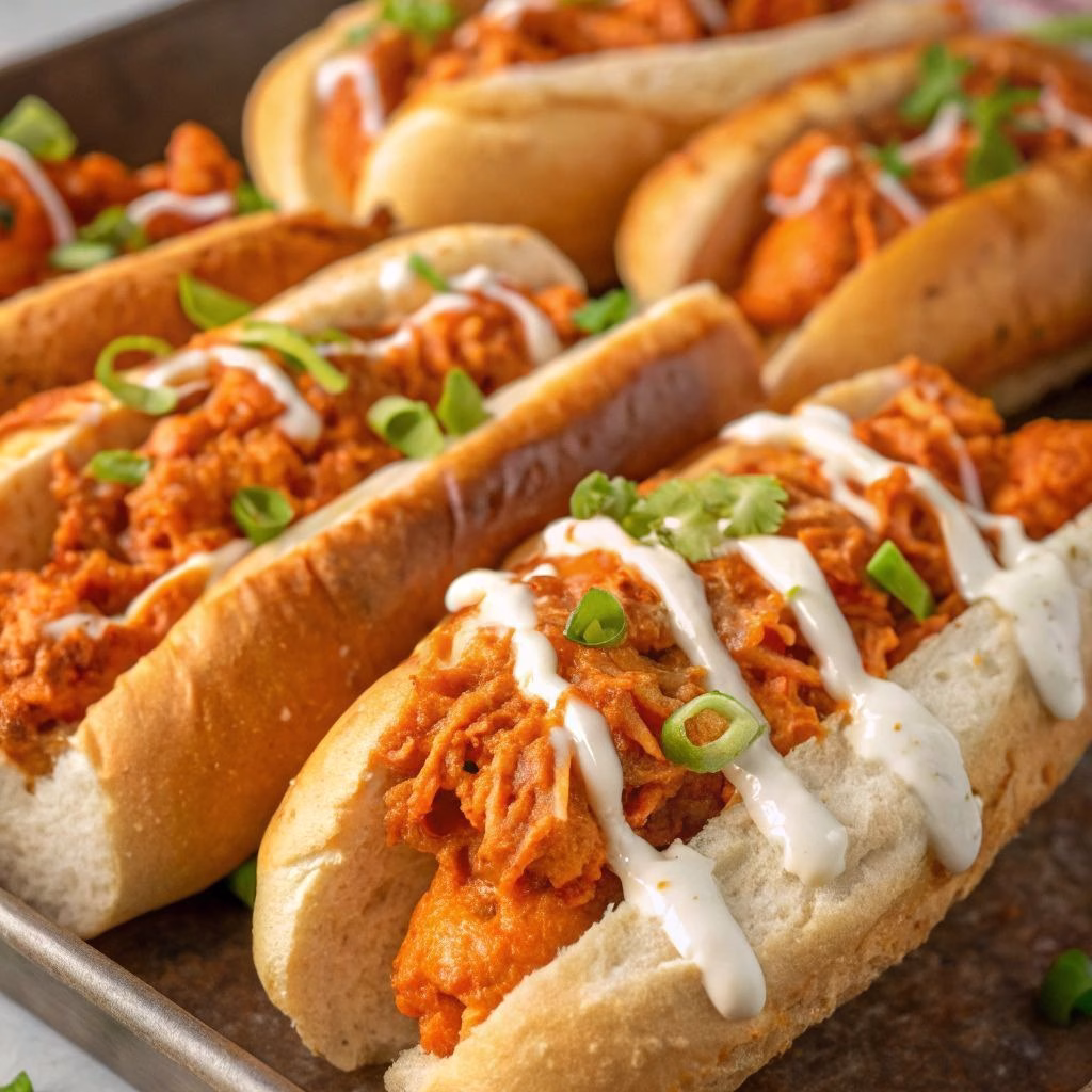 Buffalo Chicken Cheesesteak Recipe