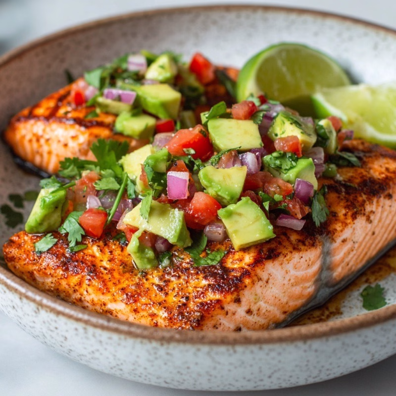 Avocado Salmon Salad