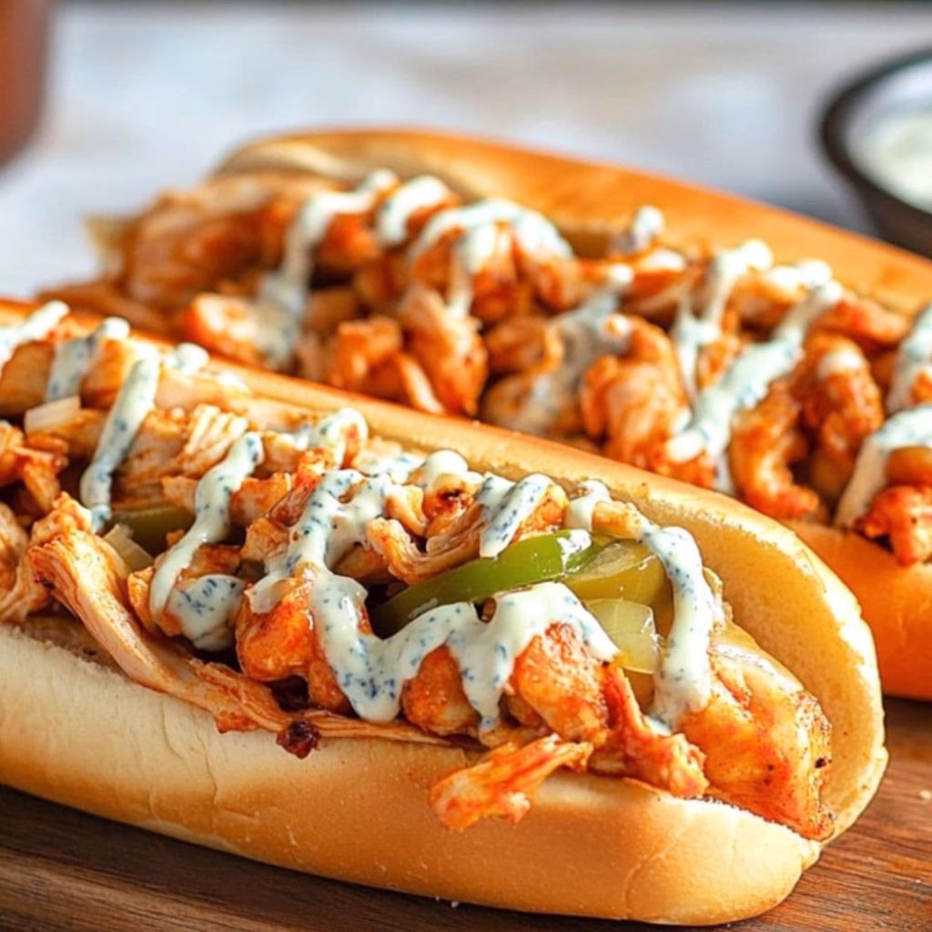 Buffalo Chicken Cheesesteak Recipe
