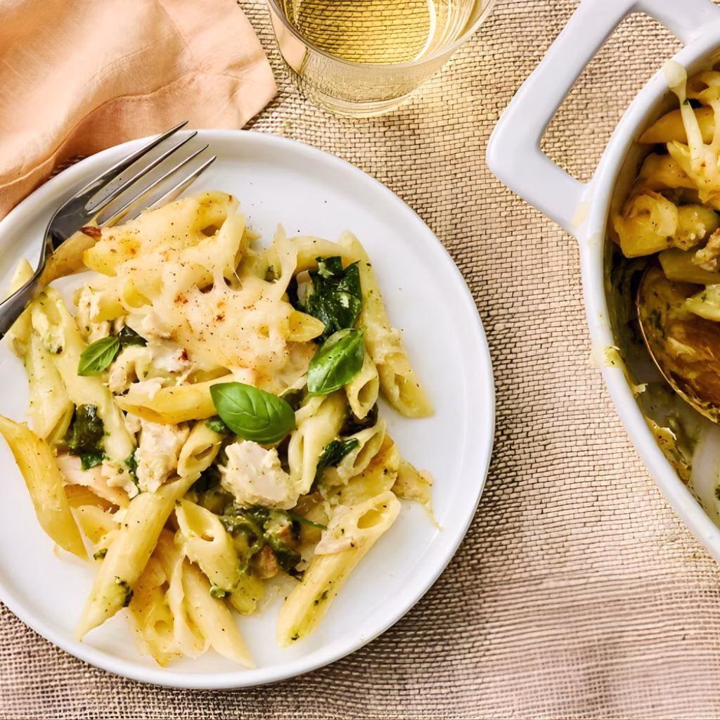 Chicken Alfredo Casserole Recipe