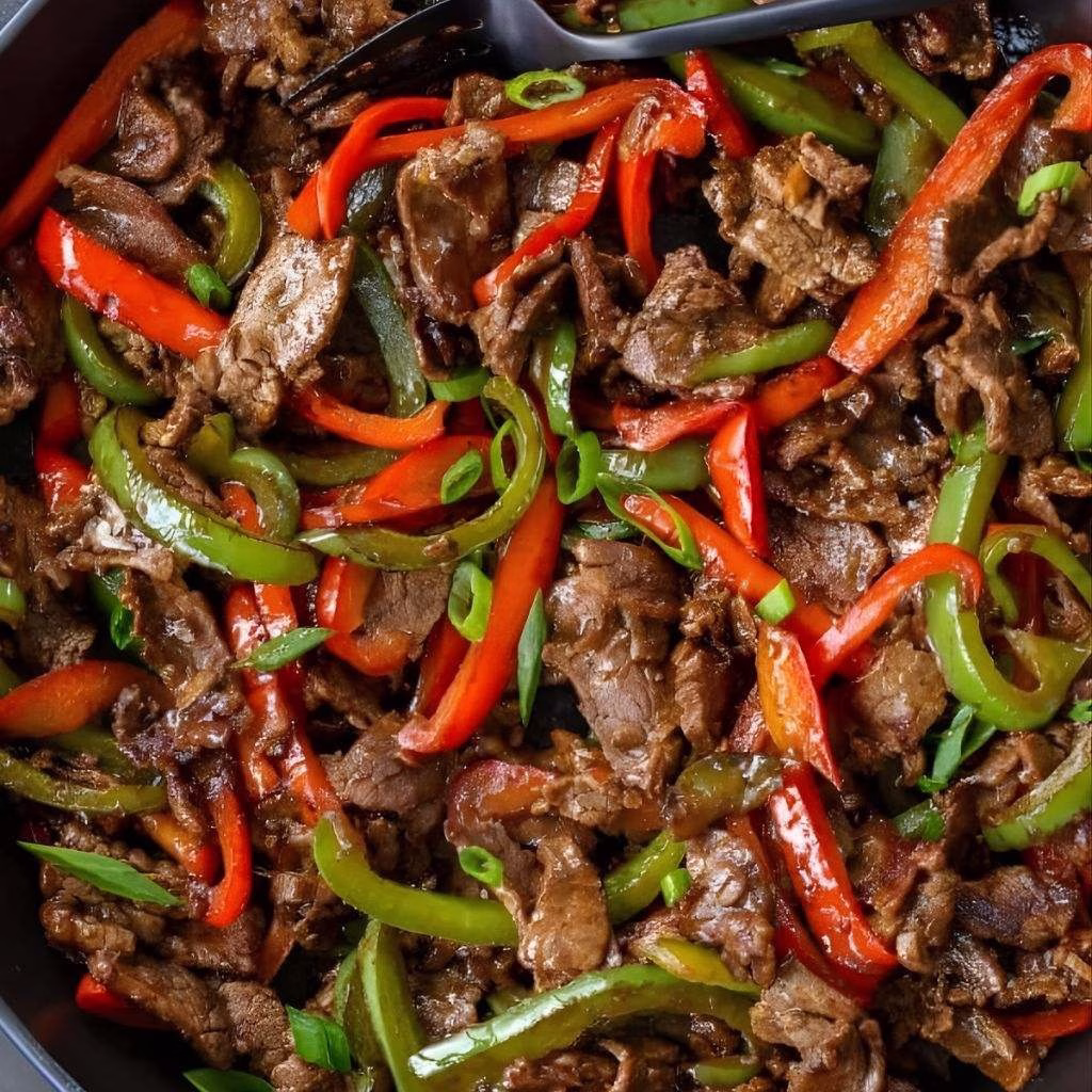Pepper Steak Stir Fry Recipe