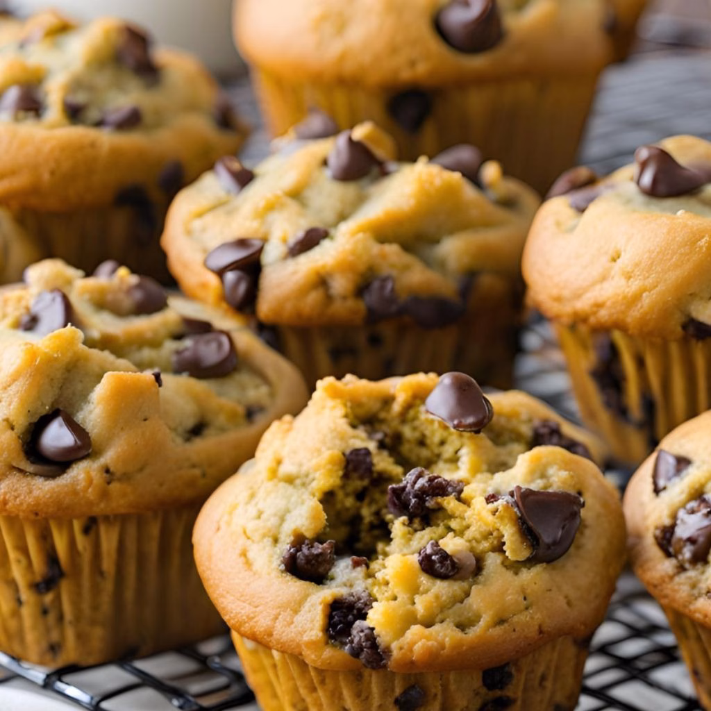 Chocolate Chip Pumpkin Cream Cheese Muffins Recipe