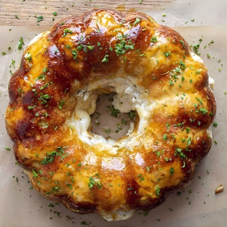 Chicken Alfredo Monkey Bread Recipe