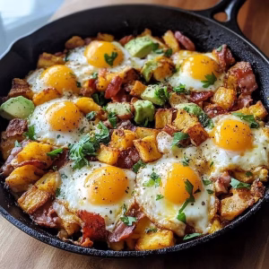 Simple Loaded Breakfast Skillet Recipe