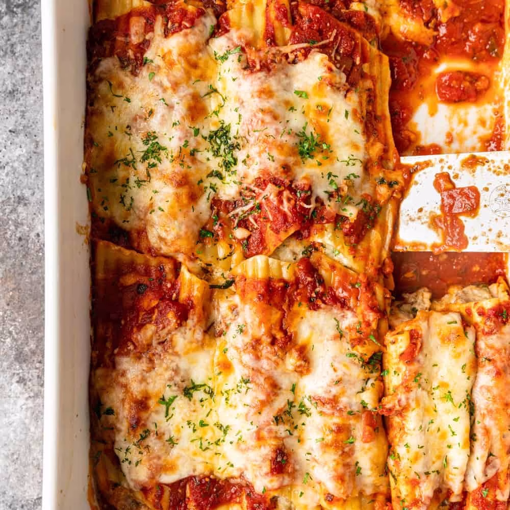 Authentic Italian Manicotti