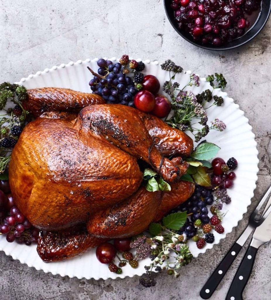Citrus and Herb Butter Roasted Turkey