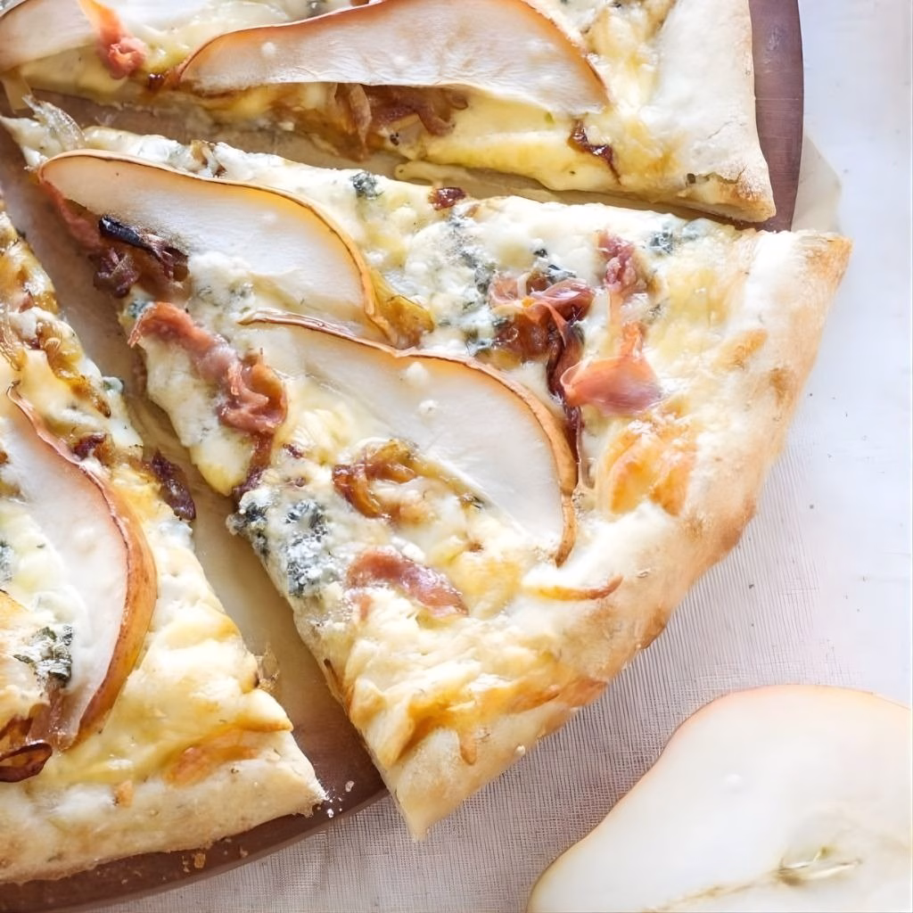 Pear Prosciutto And Gorgonzola Pizza Recipe
