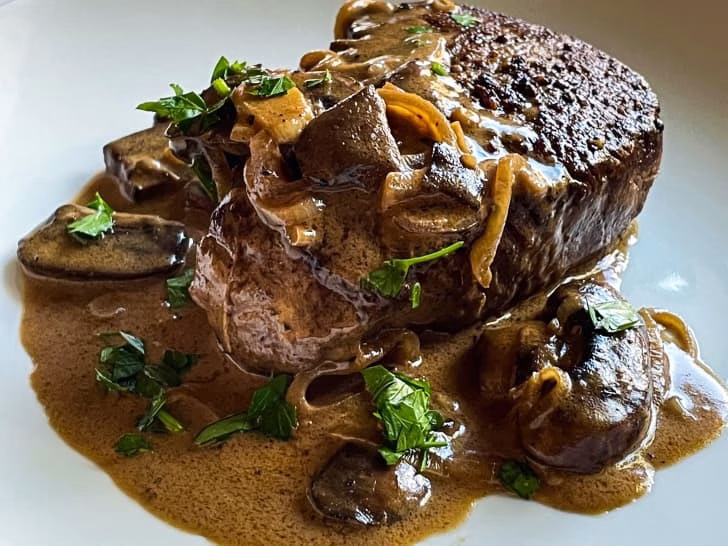 Classic Tenderloin Steak Diane