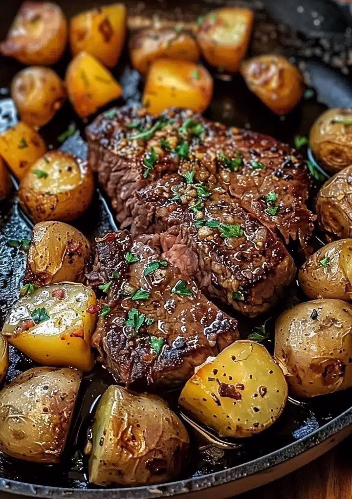 Rustic Steak & Potato Skillet