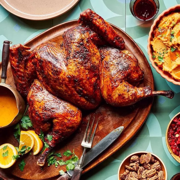  Citrus-Glazed Oven Roasted Turkey