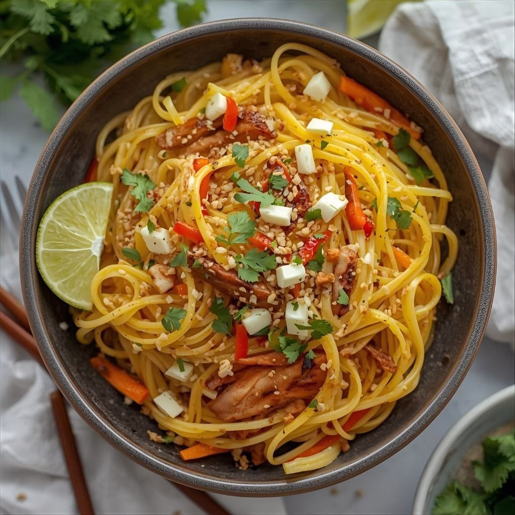 Spaghetti Squash Pad Thai Recipe
