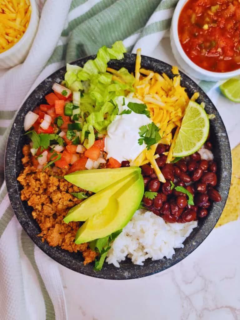 Turkey Taco Bowls