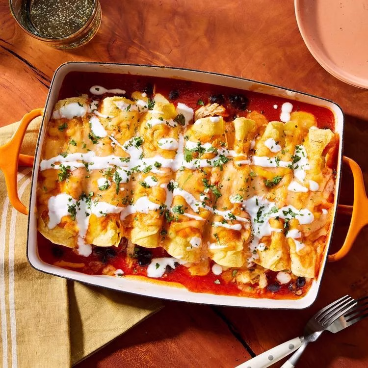  Turkey Enchiladas