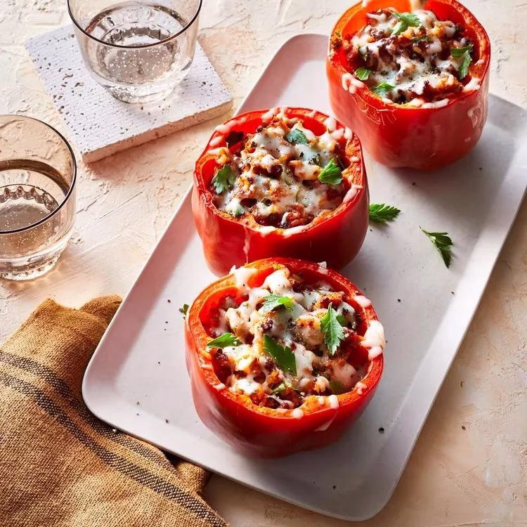 Turkey Stuffed Bell Peppers