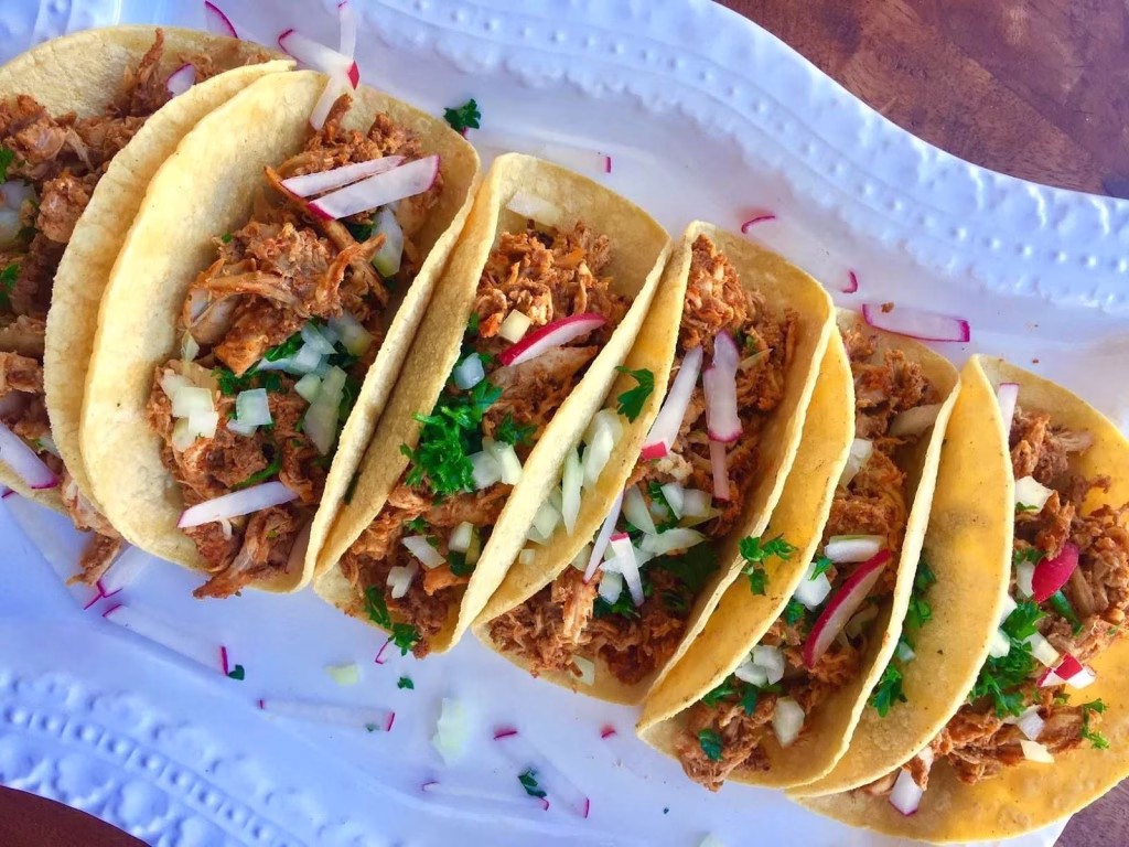 Tandoori-Spiced Turkey Tacos