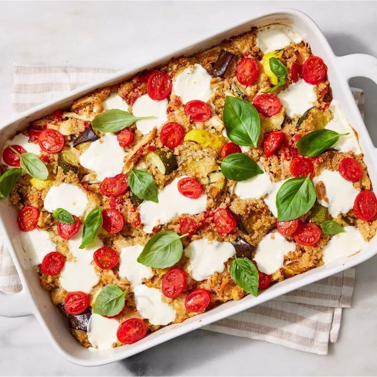 Mediterranean Turkey and Quinoa Casserole