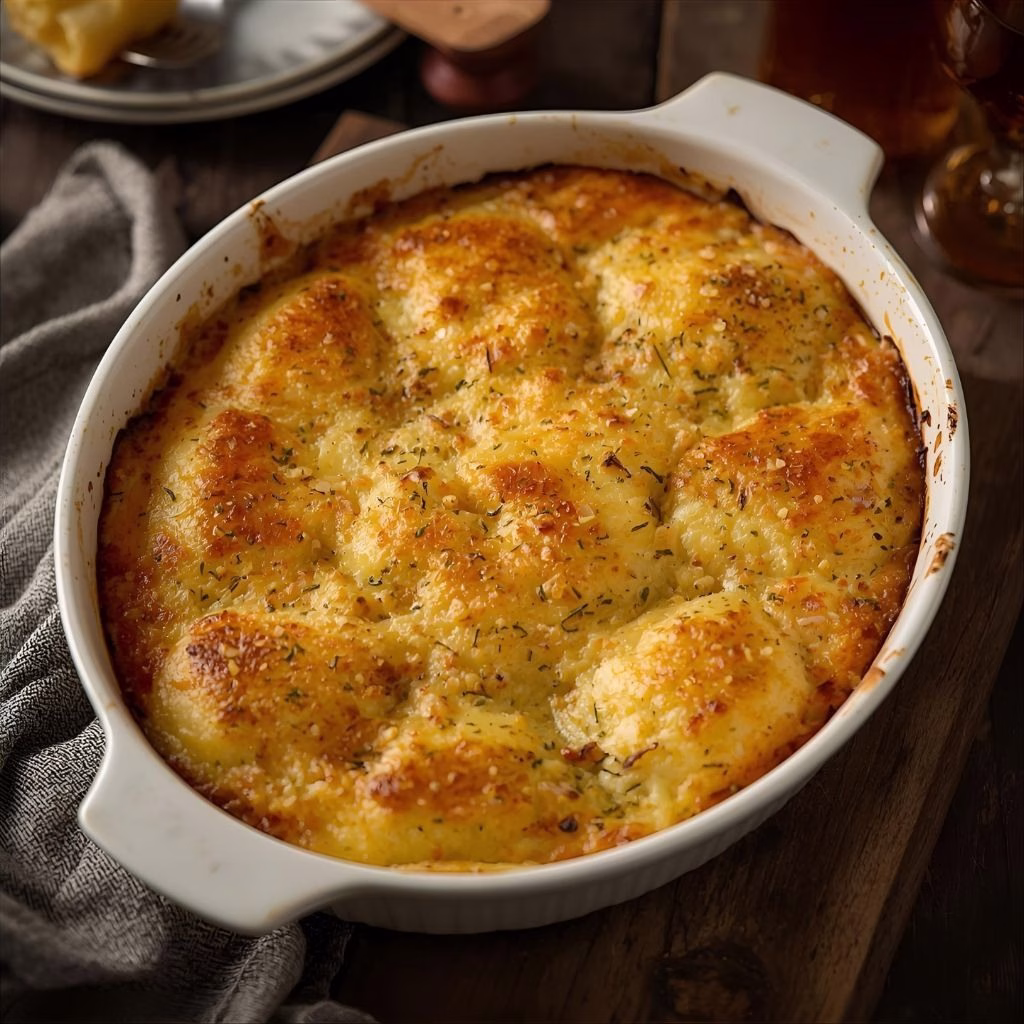 Crispy Parmesan and Gruyere Potato Gratin Recipe