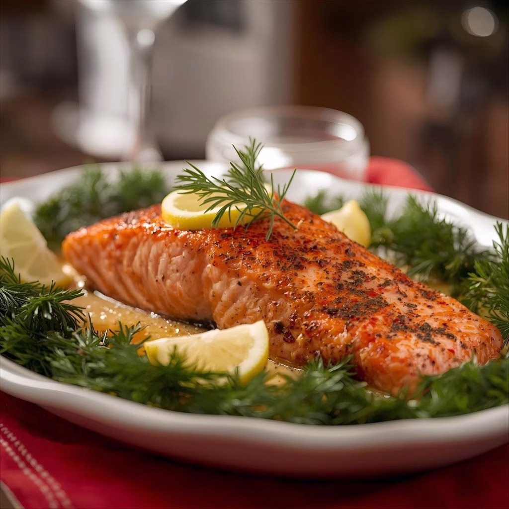 Christmas Baked Salmon Easy Make Ahead Recipe