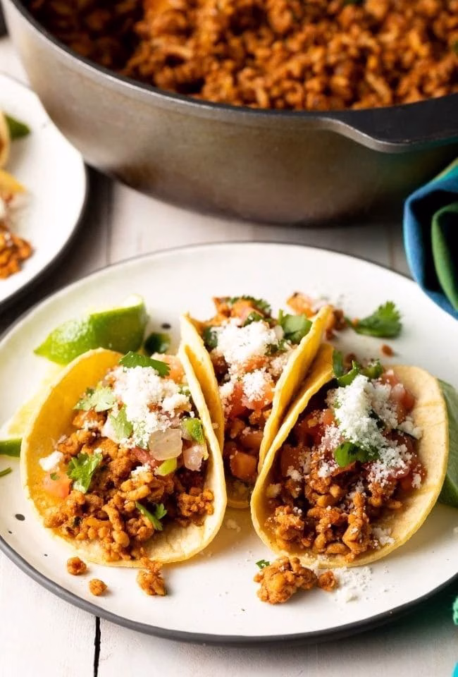 Spicy Turkey Breakfast Tacos