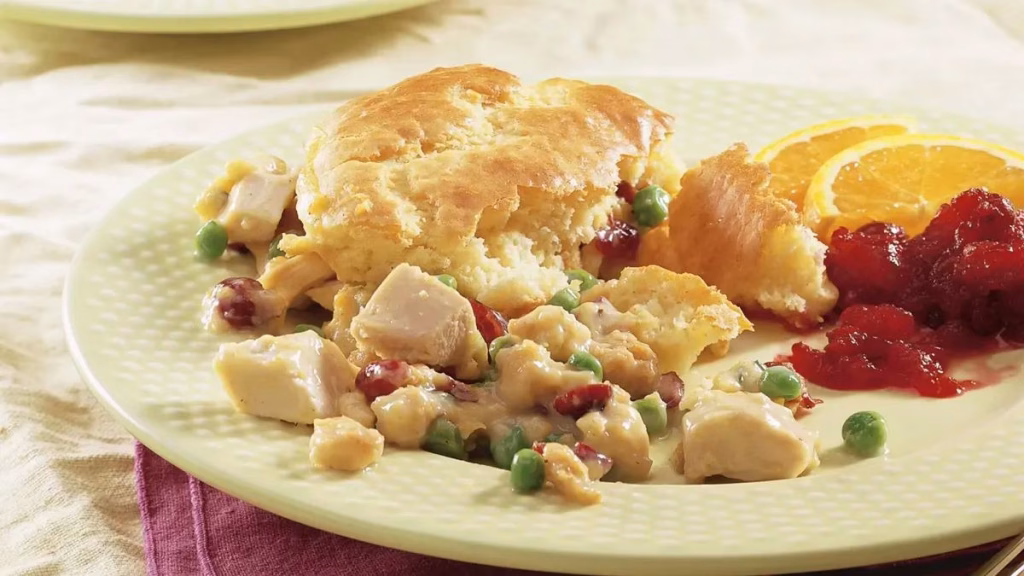Turkey and Cornbread Casserole