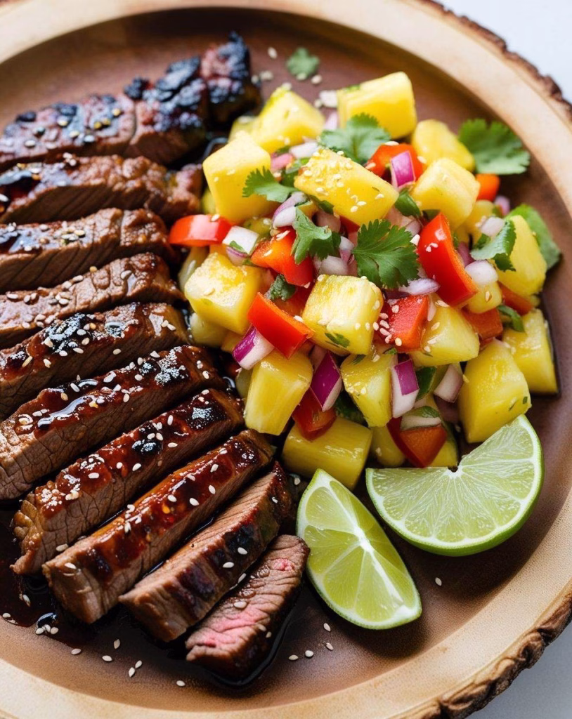 Hawaiian Pineapple and Soy Brisket