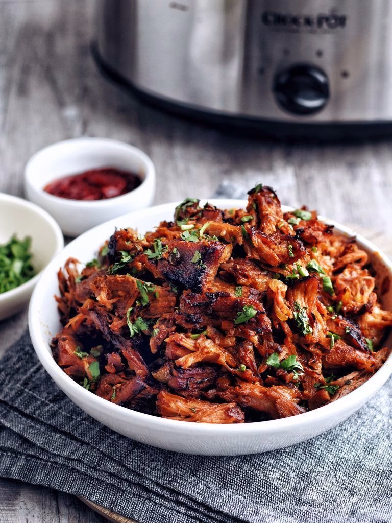 Spicy Korean Gochujang Pulled Pork