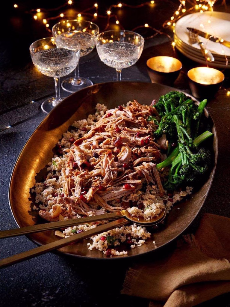 Cranberry and Orange Festive Pulled Pork