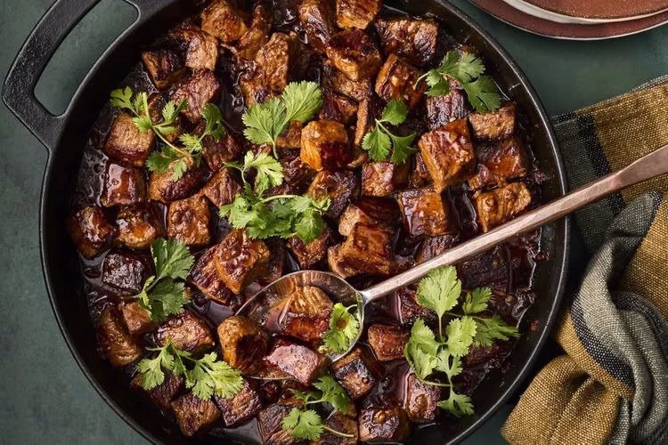 Southwest Chipotle Cubed Steak