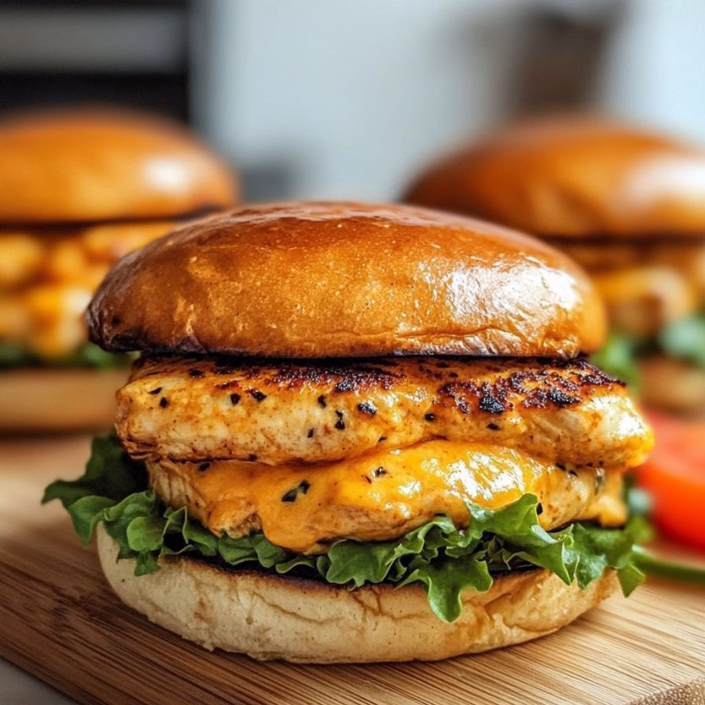 Smash Chicken Burger Recipe