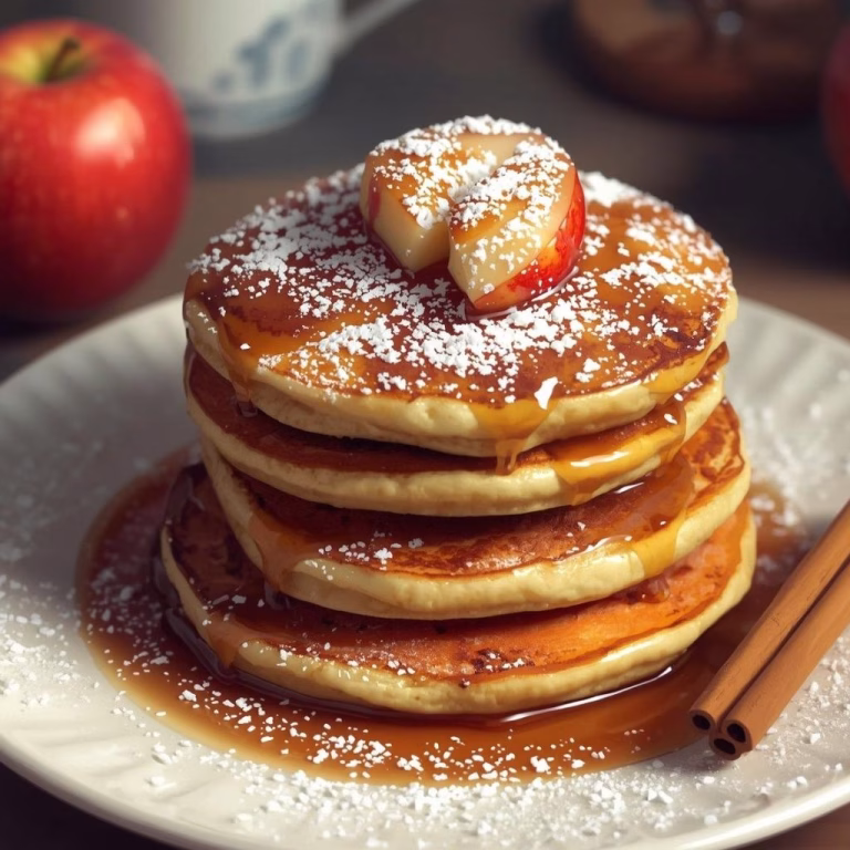 Apple Cinnamon Pancakes Recipe