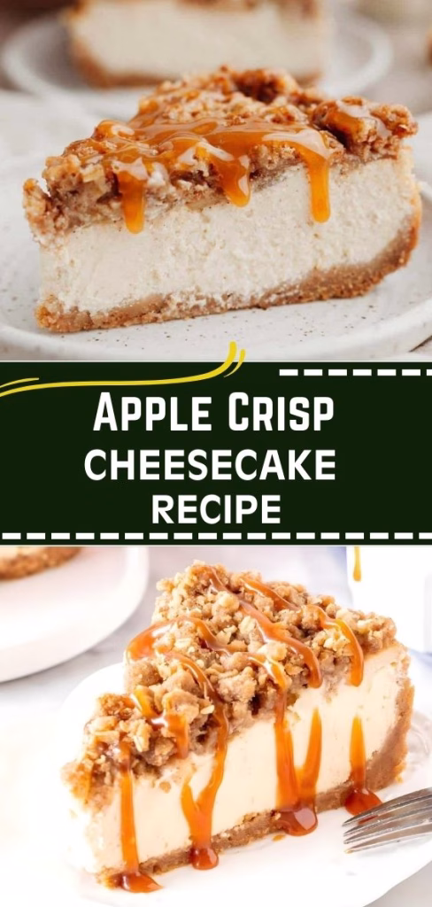 Apple Crisp Cheesecake Recipe