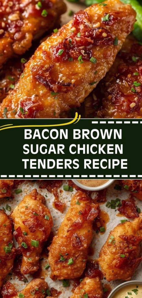 Bacon Brown Sugar Chicken Tenders Recipe 