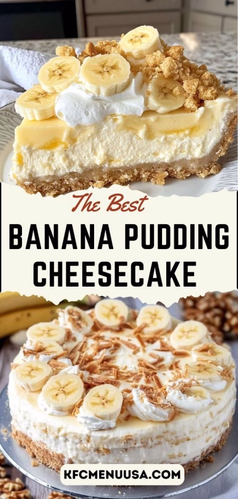 Banana Pudding Cheesecake Recipe 