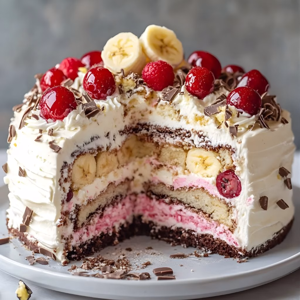 Banana Split Cake Recipe