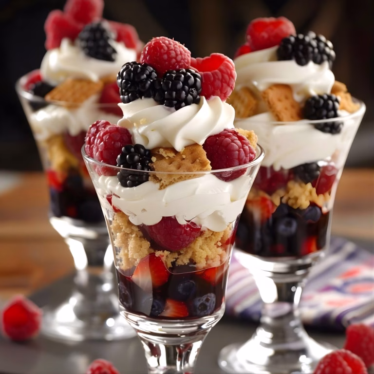 Berry Cheesecake Parfaits Recipe