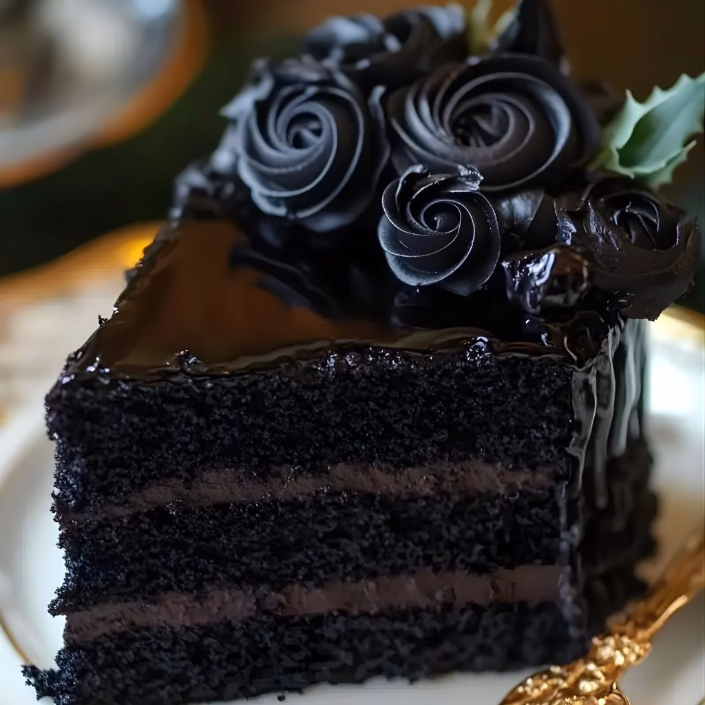 Black Velvet Cake Recipe