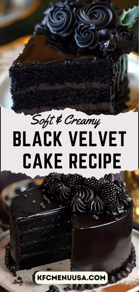 Black Velvet Cake Recipe