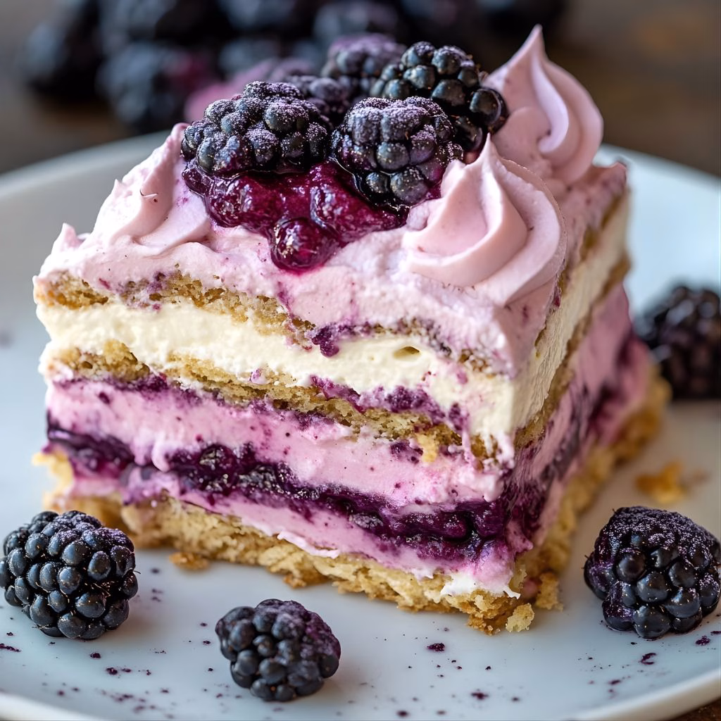 Blackberry Tiramisu Recipe
