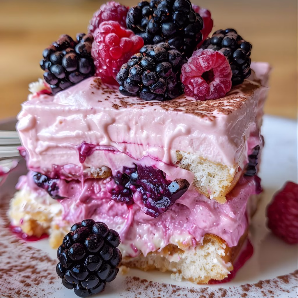 Blackberry Tiramisu Recipe