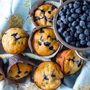 Blueberry Banana Muffins Recipe