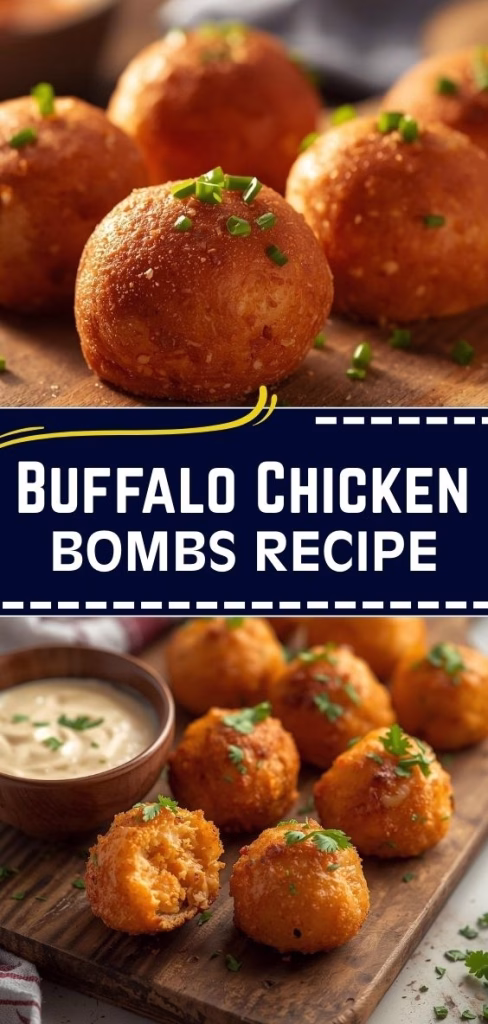 Buffalo Chicken Bombs Recipe