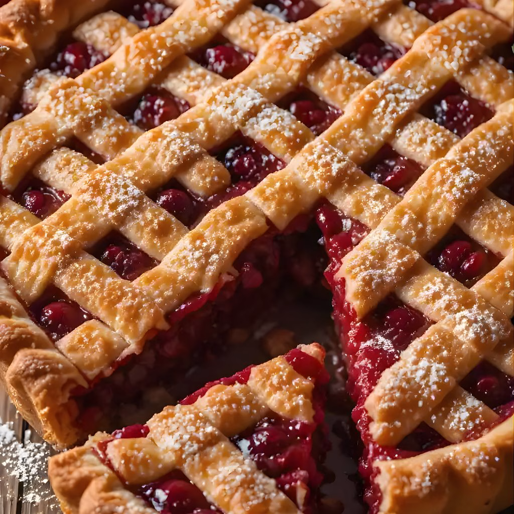 Cherry Pie with Flaky Crust Recipe
