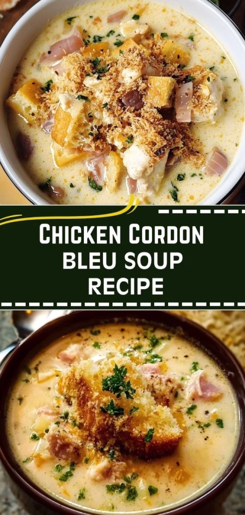 Chicken Cordon Bleu Soup Recipe