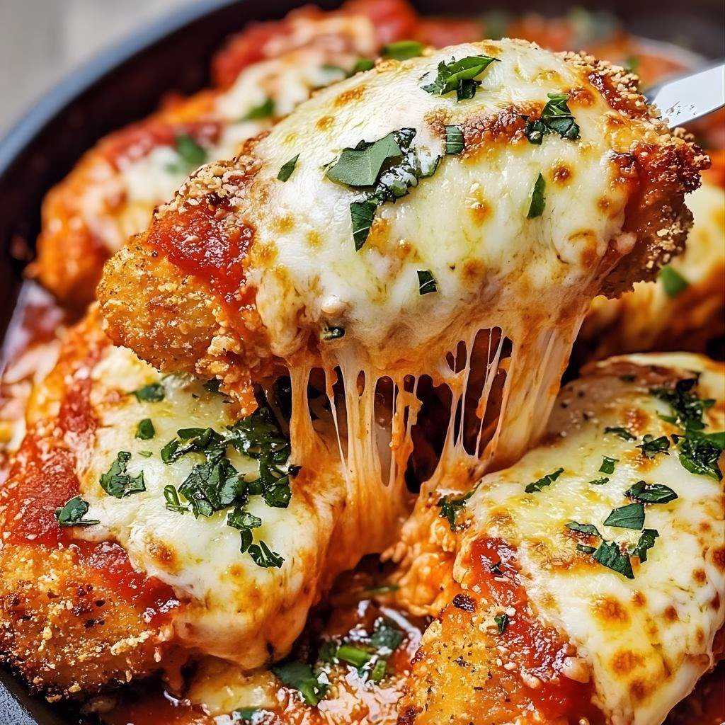 Chicken Parmesan with Marinara Sauce Recipe