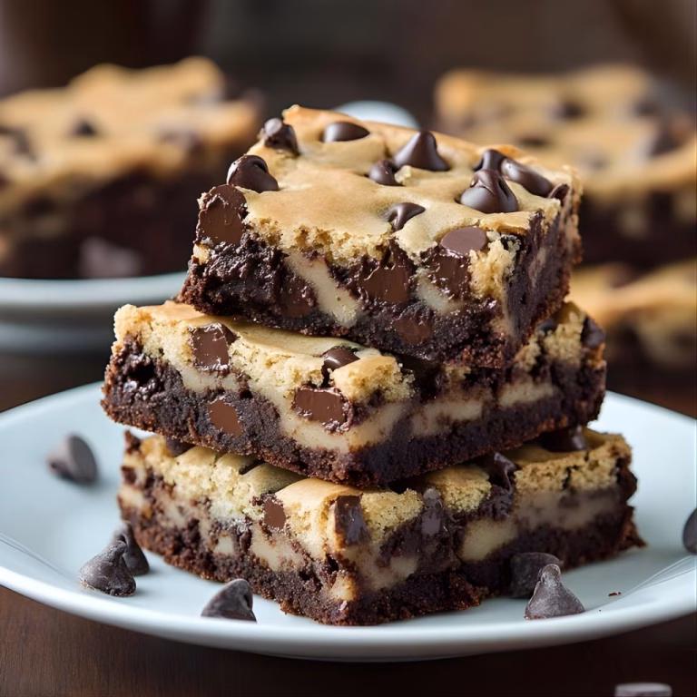 Chocolate Chip Cookie Brownies Recipe