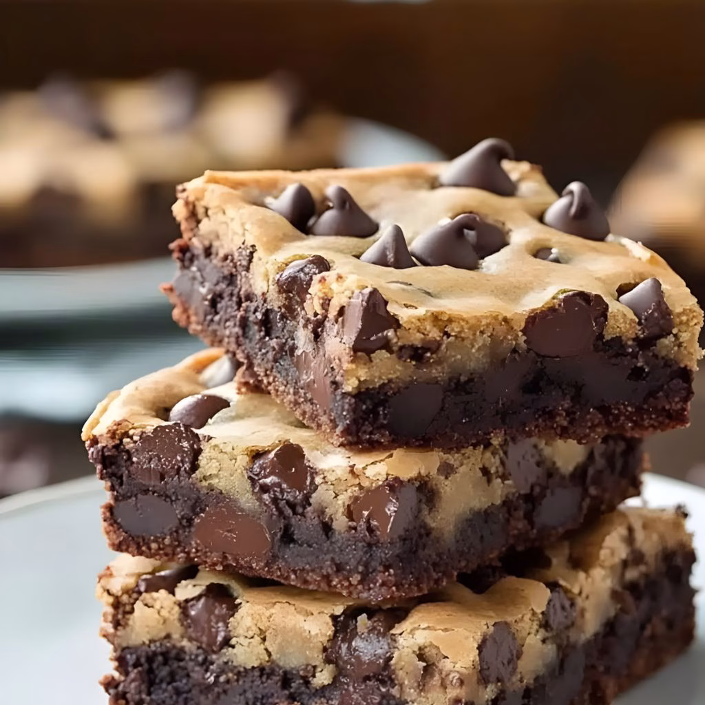 Chocolate Chip Cookie Brownies Recipe